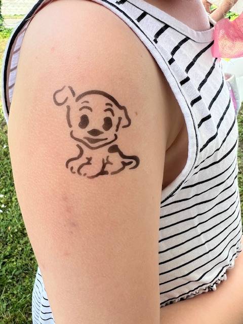 Tatoo éphémère anniversaire Vénissieux