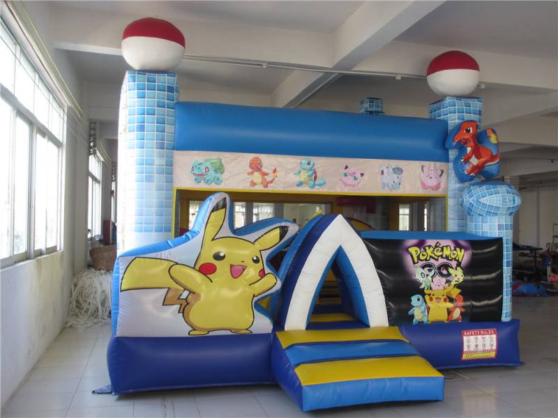 Location château gonflable Pokemon à lyon